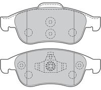 Brake pads Front Axle 301059 VALEO for RENAULT DACIA NISSAN MITSUBISHI