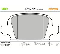 BRAKE PAD SET DISC BRAKE 301457 FOR HOLDEN VAUXHALL TIGRA/TwinTop CORSA/VAN/Mk