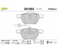 VALEO 301565 Brake pad set