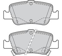 VALEO 302156 Brake pad set