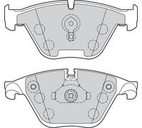 Front Brake Pad Set for BMW 5 01-10 6 07-10 7 16-19 2339270