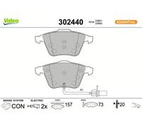 VALEO 302440 Brake pad set