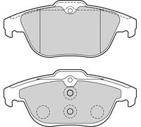 Brake pads Rear Axle 302738 VALEO for MERCEDES-BENZ C-CLASS C-CLASS T-Model