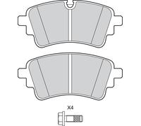 VALEO 302783 Brake pad set