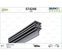 Valeo Silencio Wiper Blade Conventional Rubber V5 - Rear - 400 mm
