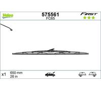 Fits VALEO 575561 FIRST STANDARD 650MM_VF65 X1 ⭐UK Stock⭐