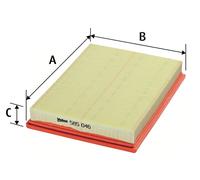 Valeo Air Filter 585046 for Opel/Vauxhall Corsa C Z12XEP Z14XEP Z14XE