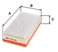 AIR FILTER FOR PEUGEOT FIAT MINI CITRO N EXPERT TEPEE VF3X 9HU 407 6D 9HZ VALEO