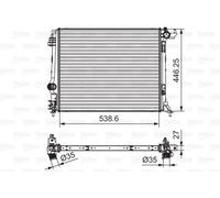 New Radiator, engine cooling for RENAULT:TALISMAN,SCÉNIC IV,GRAND SCÉNIC IV