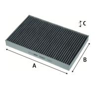 Valeo Cabin Air Filter Protect for Cars 715927 - Active Carbon