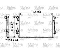 Valeo Radiator, Engine Cooling 732872