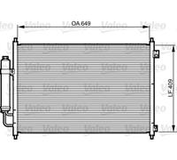 Fits VALEO 814231 Condenser, air conditioning ⭐UK Stock⭐