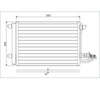 Valeo Condenser, Air Conditioning 817777