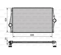 ✅Fits VALEO 818280 INTERCOOLER, CHARGER ⭐UK Seller⭐