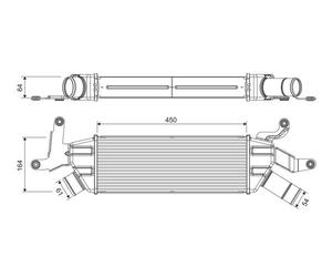 ✅Fits VALEO 818370 Charge Air Cooler ⭐UK Seller⭐