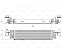 ✅Fits VALEO 818631 Intercooler, charger ⭐UK Seller⭐