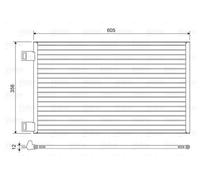 ✅Fits VALEO 822553 Condenser, air conditioning ⭐UK Seller⭐