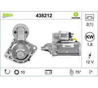 ✅Fits VALEO VAL438212 Starter VAL438212 Starter (12V, 1,8kW, new wit ⭐UK Seller⭐