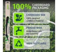 VALEOCanopy Wiper - CAN12 - Flat Wiper Blade Made from Natural And Recycled Materials - Front - HOOK - Length: 26 inches/650mm - (Wiper Blade 1) - 583912