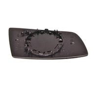 Mirror insert glass Left Blue-tinted 0655837 VAN WEZEL for BMW 5 5 Touring