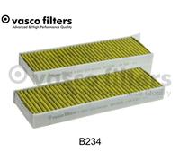 FILTER CABIN AIR B234 FOR PEUGEOT PARTNER/Box/Body/MPV/TEPEE/ORIGIN RIFTER DS