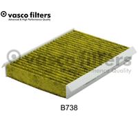 Fits VASCO B738 cabin filter BIO ALFA ROMEO Tonale 2022-, FIAT 500L, 500X, JEEP