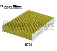 Fits VASCO B795 cabin filter BIO Nissan Qashqai II 2013-> Renault Esp ⭐UK Stock⭐