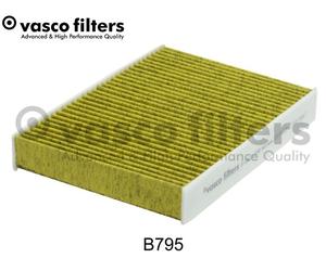 Fits VASCO B795 cabin filter BIO Nissan Qashqai II 2013-> Renault Esp ⭐UK Stock⭐