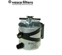 Fits VASCO C404 fuel filter Renault Megane II, Scenic II, with handle, without