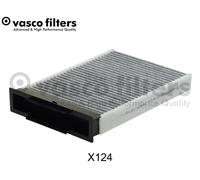 Fits VASCO X124 cabin filter carbon. Renault Megane 2002-2008r