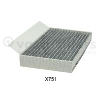 Fits VASCO X751 cabin carbon filter. Megane III 2009->, single ⭐UK Stock⭐