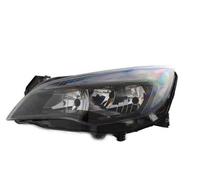 VAUXHALL ASTRA J Headlight Halogen Black Left Hand2012-