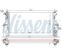 Prasco Engine Radiator CI956R003 – Fits Ducato/Relay/Boxer/Movano 2.0/2.2 Diesel