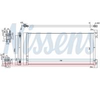 Fits Vauxhall Vivaro 2014-2019 Condenser 921000022R 222720810