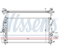 NISSENS Coolant Radiator 630724 for CHEVROLET CRUZE (2009) 1.8 DVVT etc