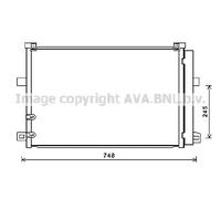 Fits Volkswagen Amarok 11-16 Condenser 191819031B