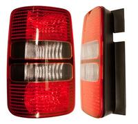 Rear Light Smoked For Twin Door Models Left Hand Fits Volkswagen Caddy 2010-2015