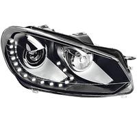 Hella Headlight for Volkswagen Golf MK6 Xenon LED with DRL Right Hand 2009-2013 (OEM/OES)