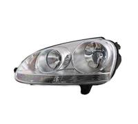 Prasco Headlight VG0364924 - Left, Chrome Inner - Fits VW Golf 5, Estate & Jetta