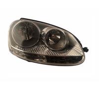 Prasco Headlight VG0364923 Right Hand Chrome, fits Volkswagen Golf 5 (2005-2008) & Jetta (2005-2010)