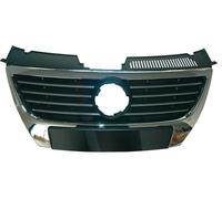 Fits Volkswagen Passat Front Grille Black WChrome Surround & Moulding Holes 05-