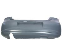 Fits Volkswagen Polo 09-14 Rear Bumper Primed With Large Exhaust Cut Out