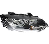 Hella Headlight 1LB 012 034-041 - Right Driver Side (Offside) Twin - Fits VW Polo 2014-2016
