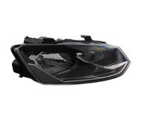 Prasco Headlight for Volkswagen Polo Twin with Motor, Right Hand 2014-2018