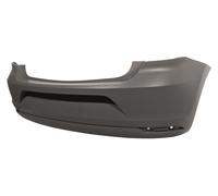 Fits Volkswagen Polo Rear Bumper Primed With Cutting Marks For PDC 14-17