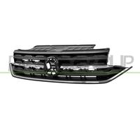 Fits Volkswagen T-Cross Radiator Grille Black With Chrome Centre Trim 2019-2024