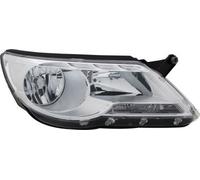 Fits Volkswagen Tiguan Headlight With Motor Right Hand 2008-2011