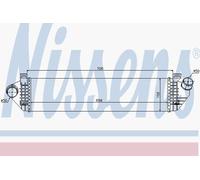 NISSENS 96721 Intercooler