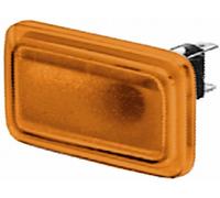 HELLA 2BM 003 647-021 Auxiliary Indicator - Bulb - 12V - Fitting - Lens Colour: Yellow - left/right/lateral installation
