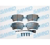 Brake pads 5SP1206 SAMKO for VW TRANSPORTER / CARAVELLE Mk V Bus MULTIVAN Mk V